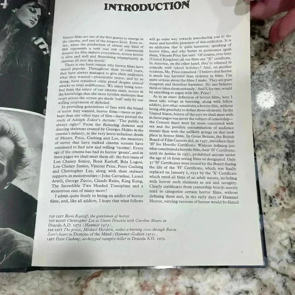 The Movie Treasury HORROR MOVIES Tales of Terror in the Cinema Alan G - Picture 7 of 15